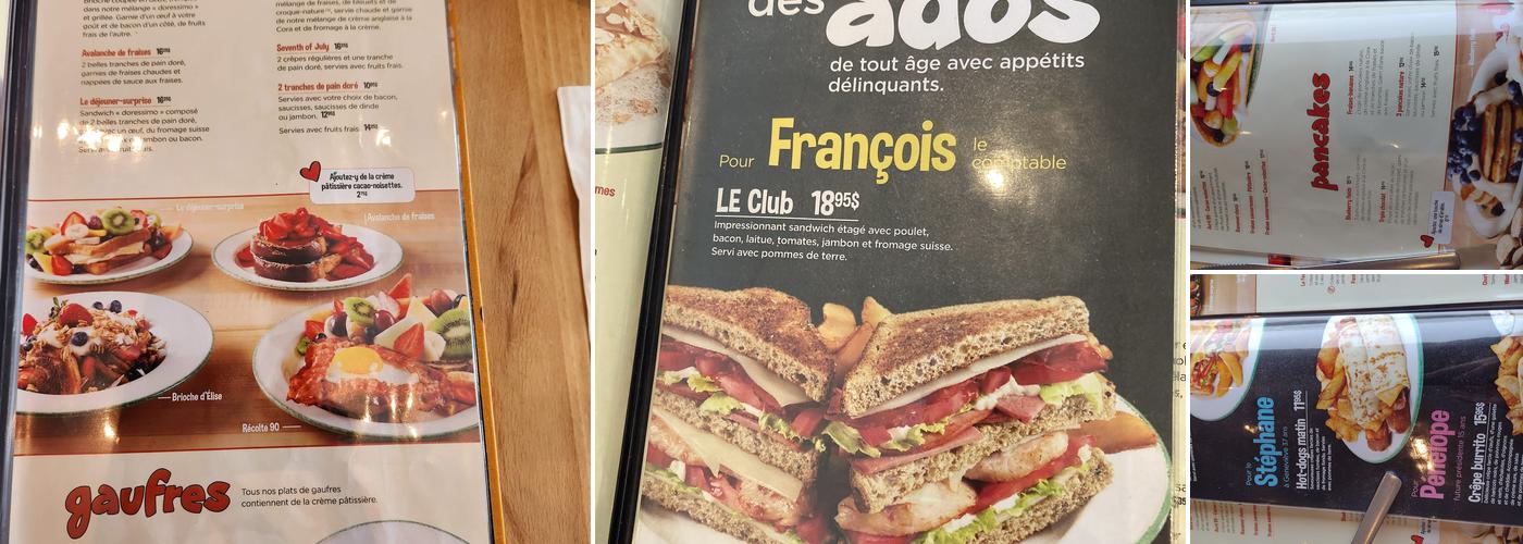 Cora Menu