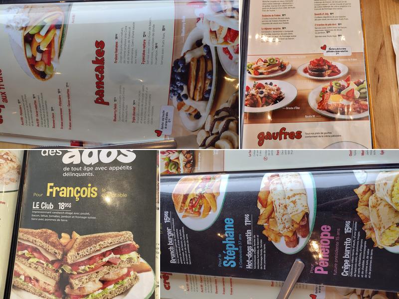 Cora Menu