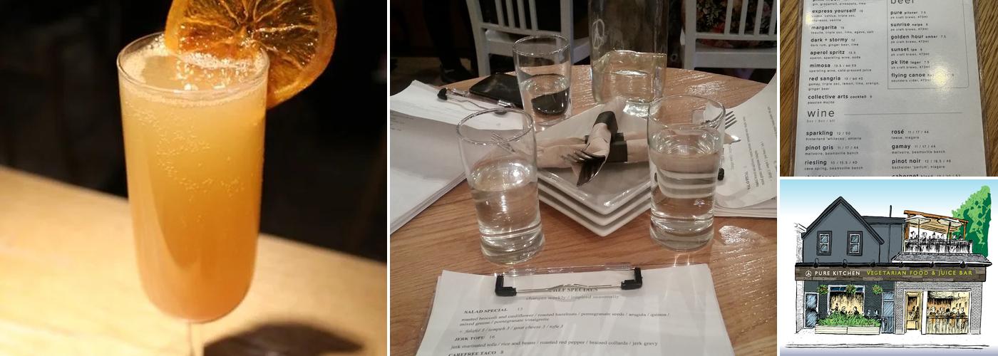 Pure Kitchen Westboro Menu