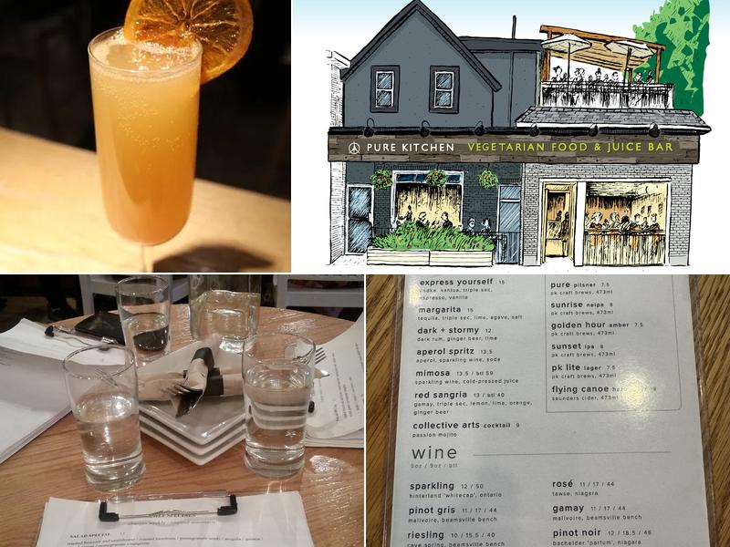 Pure Kitchen Westboro Menu