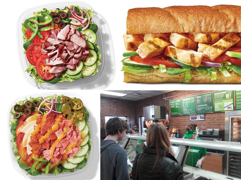 Subway Menu