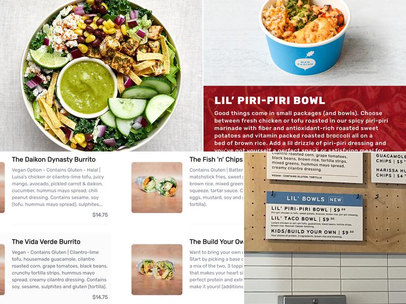 Mad Radish l Healthy Restaurant & Catering Menu