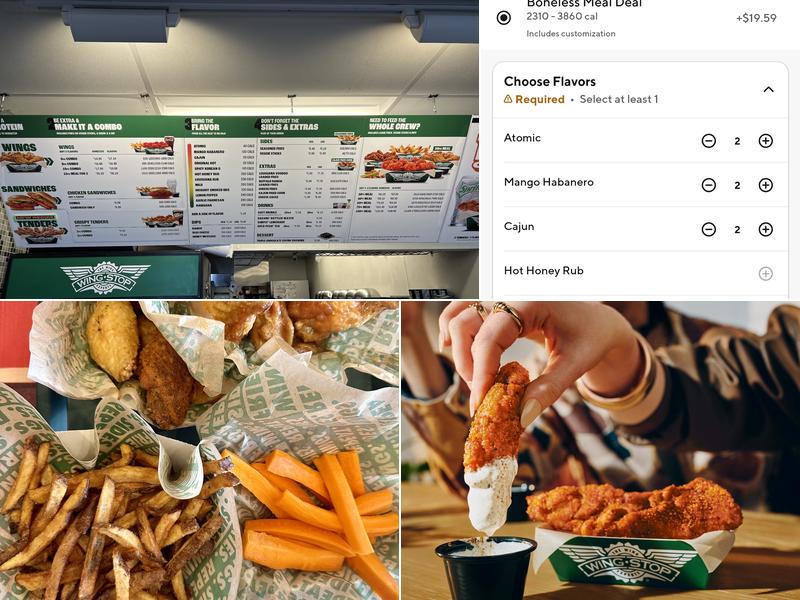 Wingstop Menu