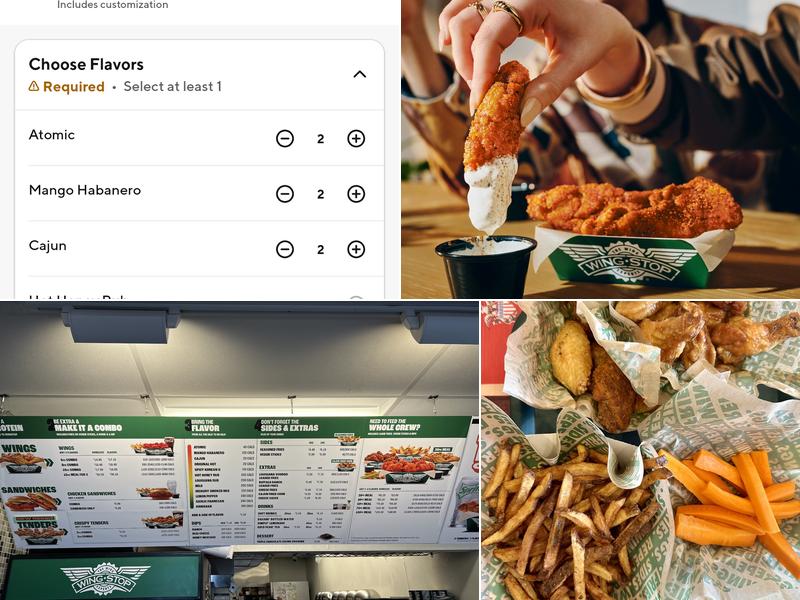 Wingstop Menu
