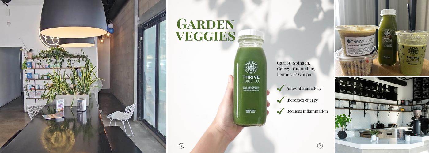 Thrive Juice Co. Menu