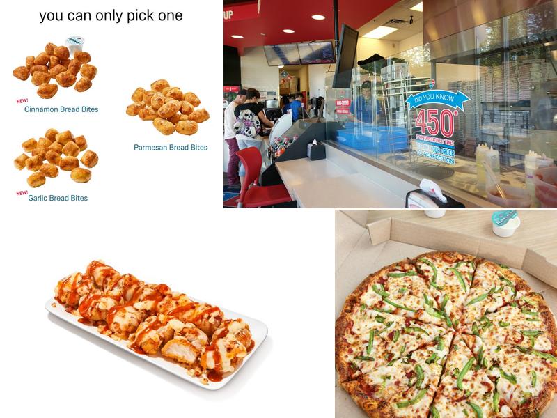 Domino's Pizza Menu