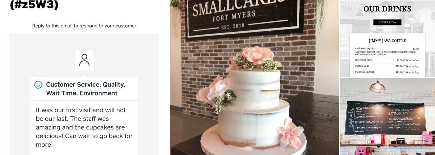 Smallcakes of Fort Myers Menu