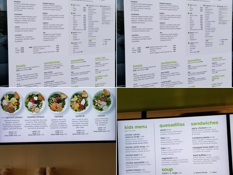 The Chopped Leaf Menu