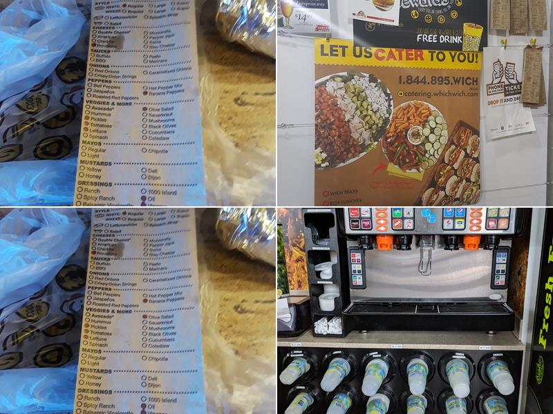 Which Wich Des Plaines Menu