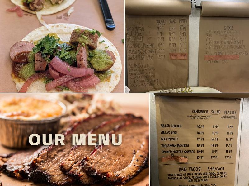 Blackwood BBQ - Adams Street Menu