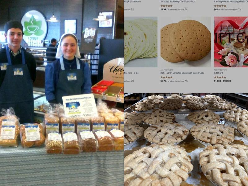 Organic Bread of Heaven Menu