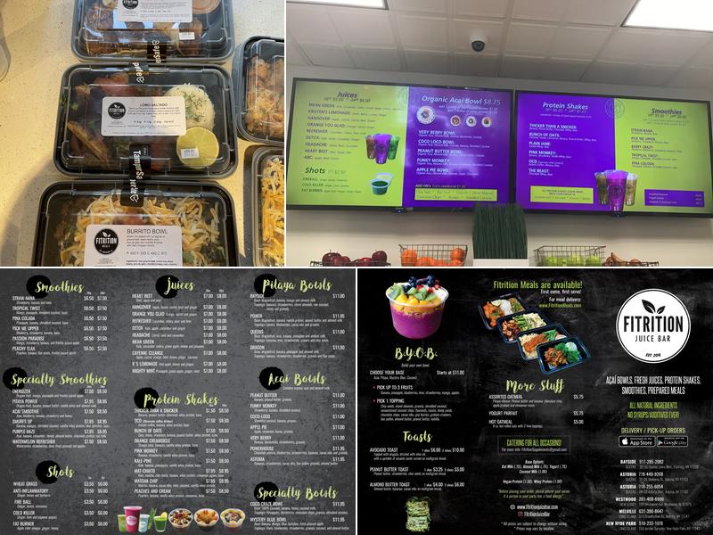 Fitrition Menu
