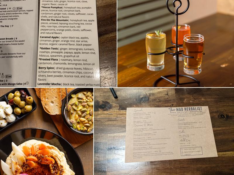 The Mad Herbalist Menu