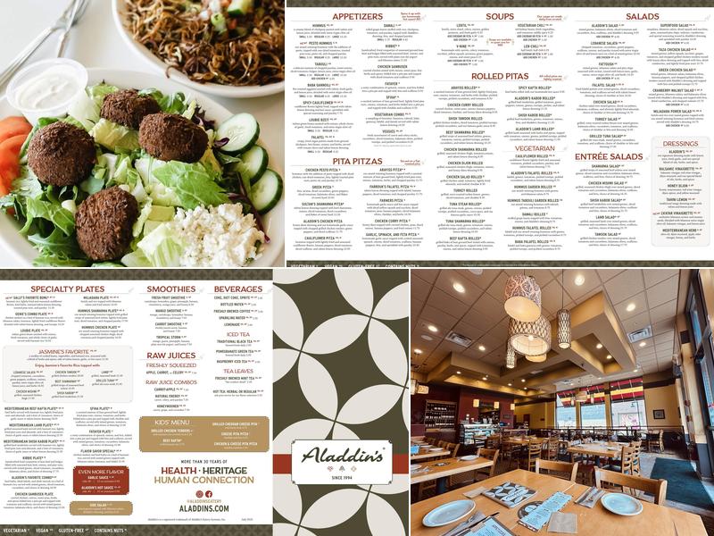 Aladdin's Eatery Cuyahoga Falls Menu