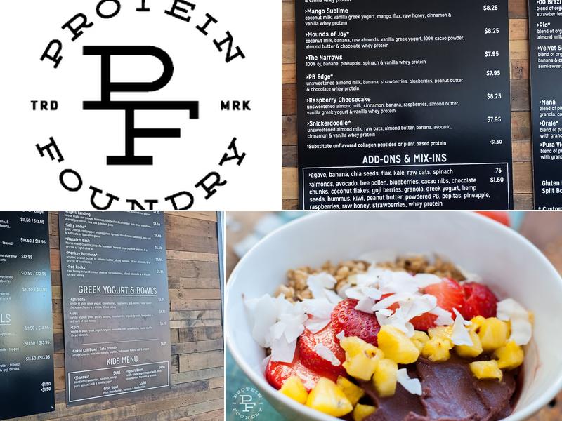 Protein Foundry Menu