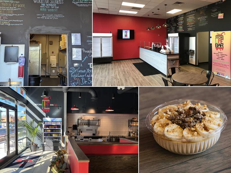 Juicing LIFE Bar & Cafe´ 706 Town Center Dr suite 102 & 100, Newport News