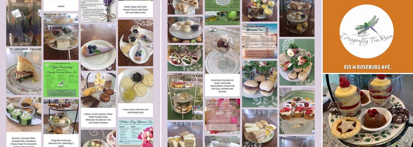 Dragonfly Tea Room Menu
