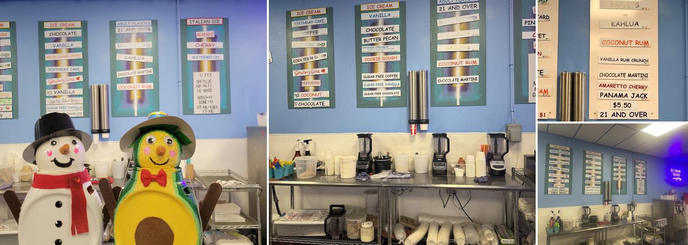 Cool Treats for NSB Menu