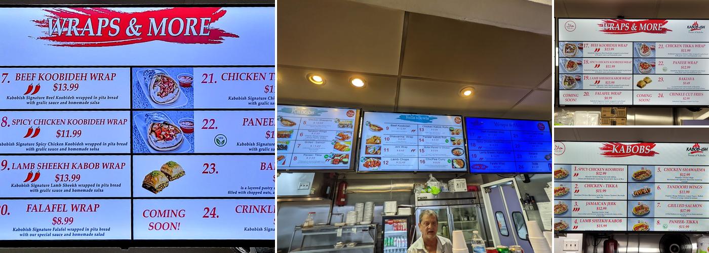 Kabob-ish Menu