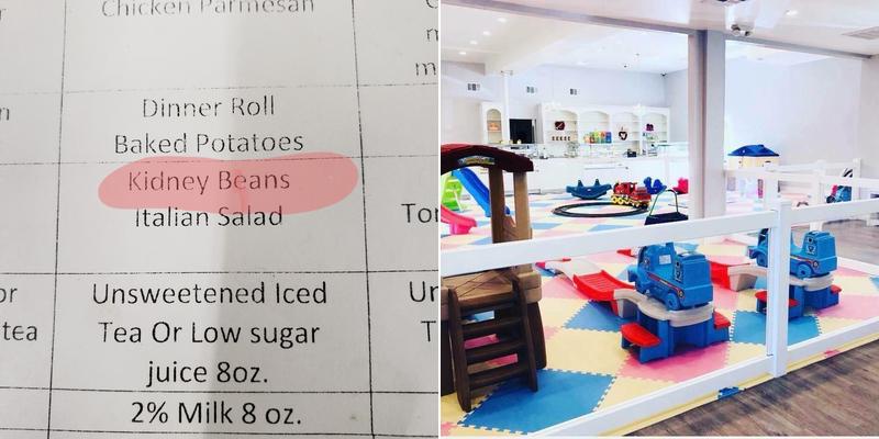 Once Upon A Dream Menu