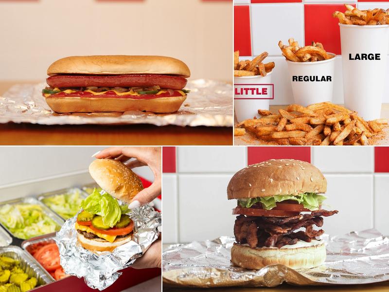 Five Guys Menu