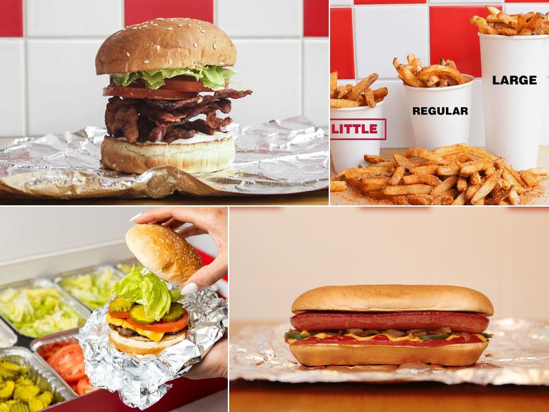 Five Guys Menu