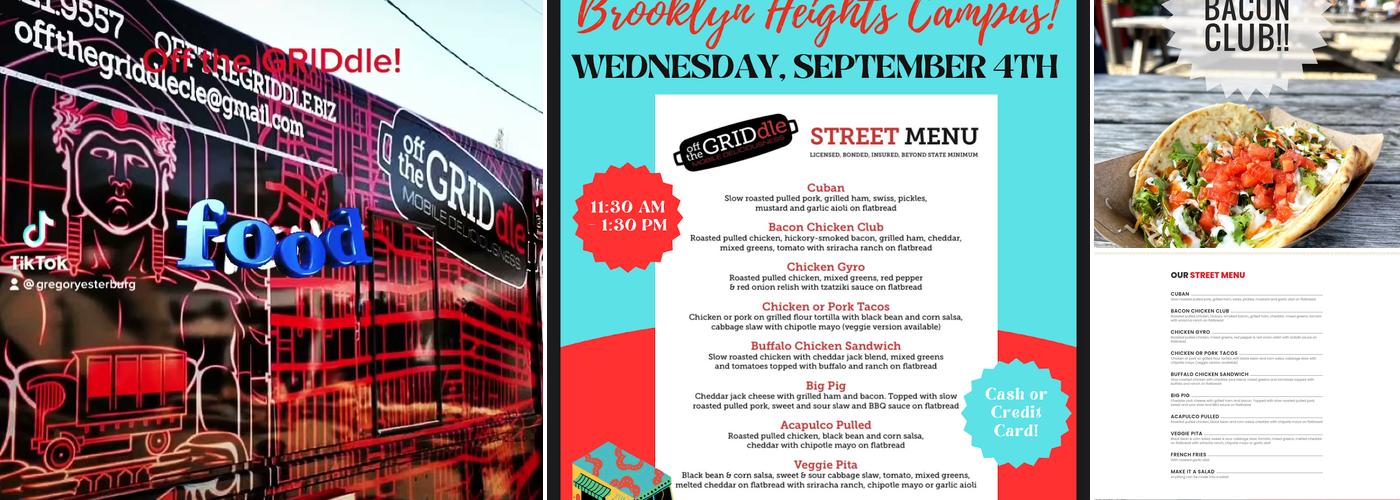 Off the GRIDdle Menu