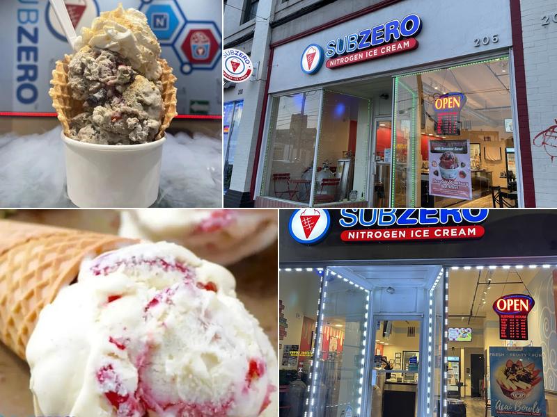 Sub Zero Nitrogen Ice Cream