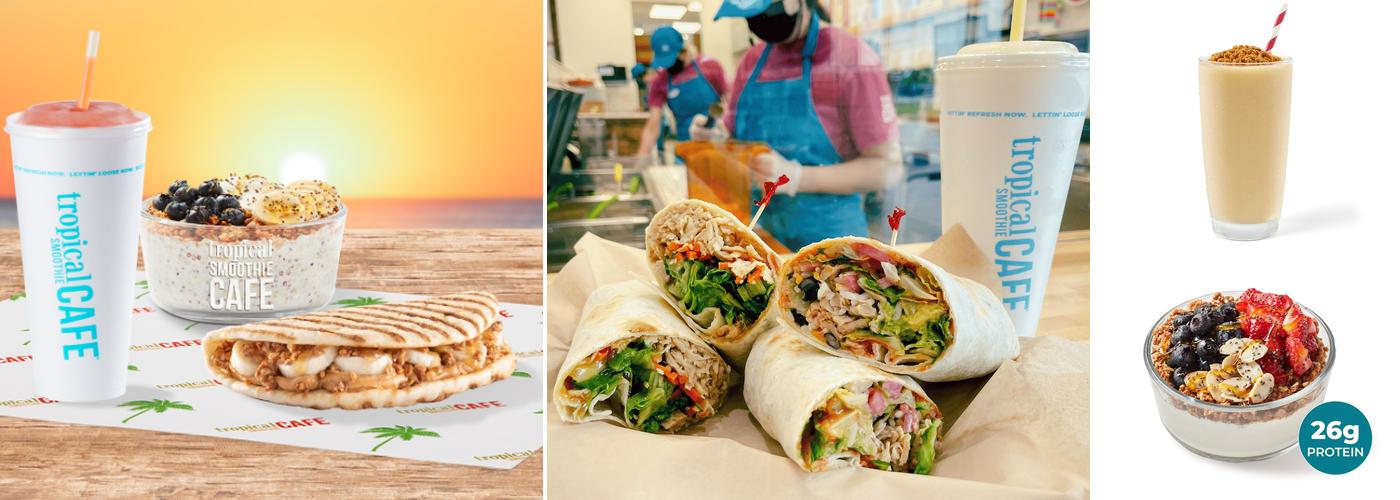 Tropical Smoothie Cafe Menu