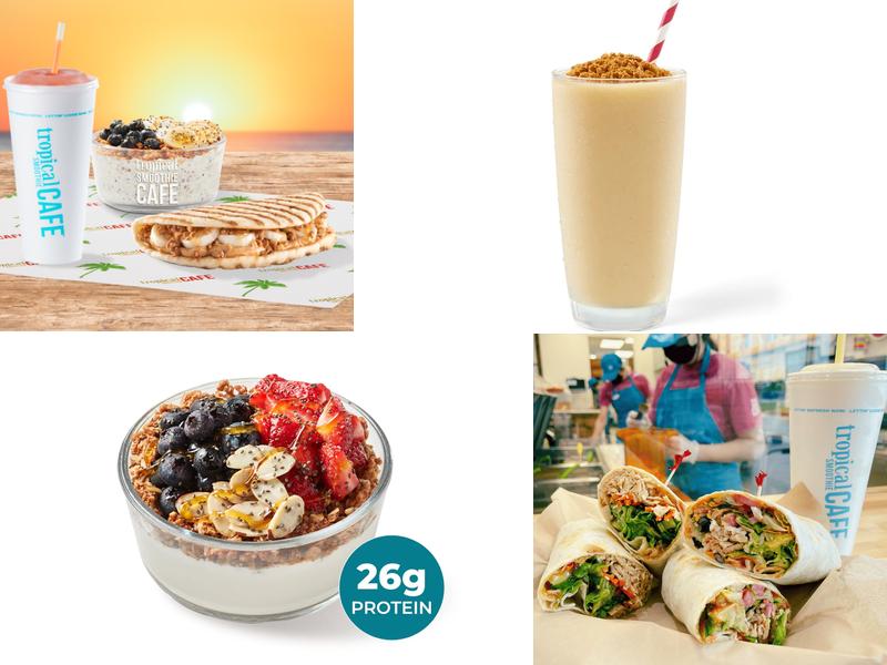 Tropical Smoothie Cafe Menu