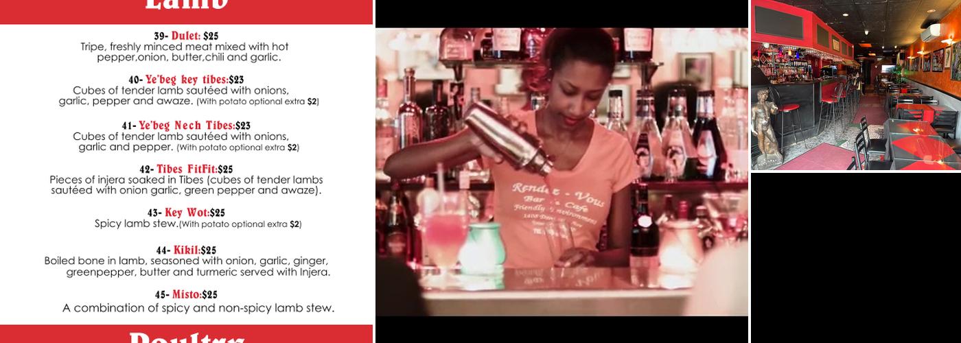 Rendez-Vous Ethiopian and Eritrean Restaurant Menu