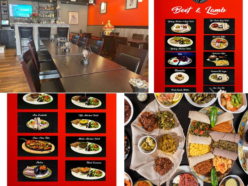 Abyssinia Ethiopian Restaurant Menu