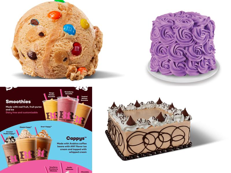 Baskin-Robbins Menu