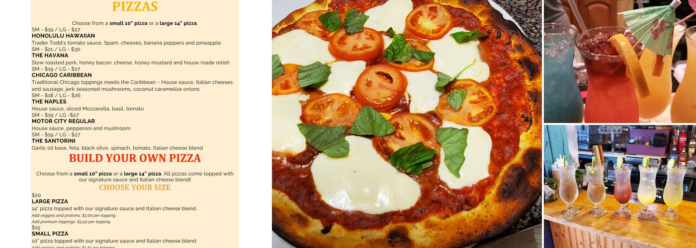 Trader Todd's Menu
