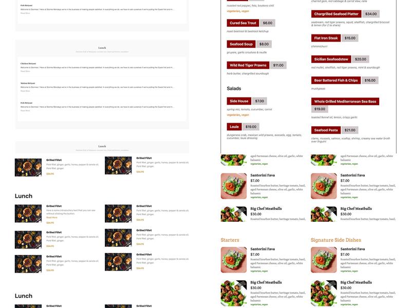 Taste of Africa The Best of African Cuisines Menu