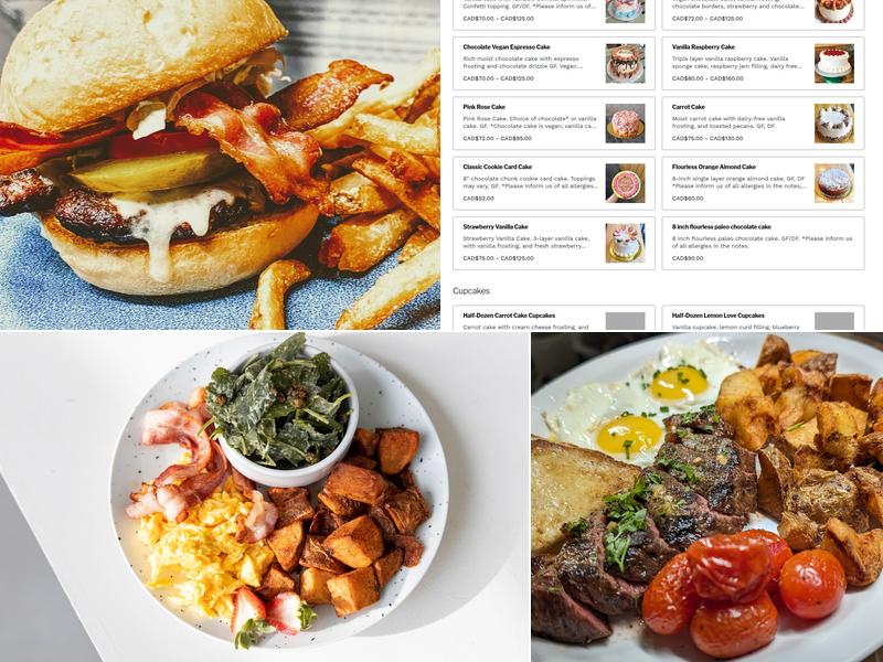 Almond Butterfly Bistro Menu