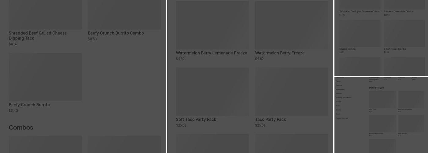 Taco Bell Menu