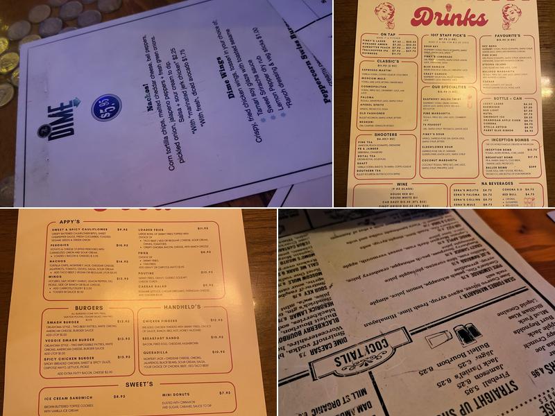 1017 On Granville Menu