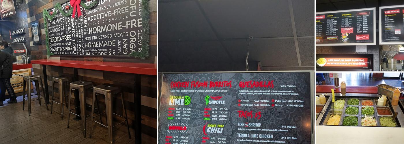 Fat Bastard Burrito Co. Menu