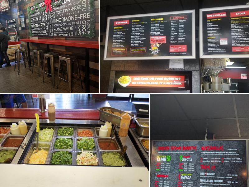 Fat Bastard Burrito Co. Menu