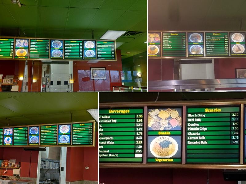 Island Foods Menu