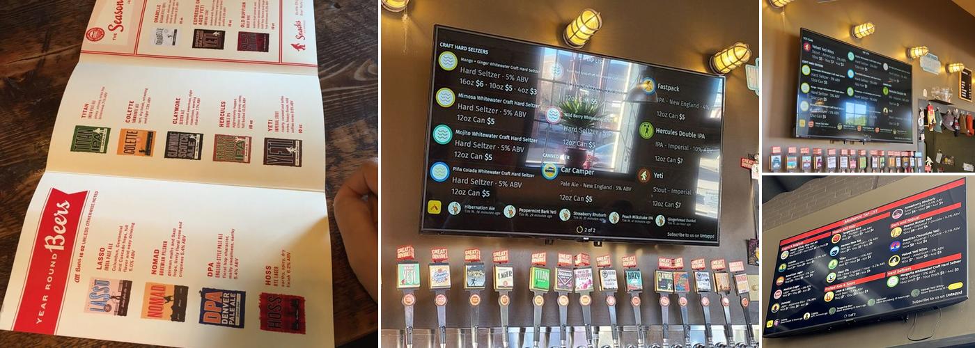 Great Divide Brewing Co Menu