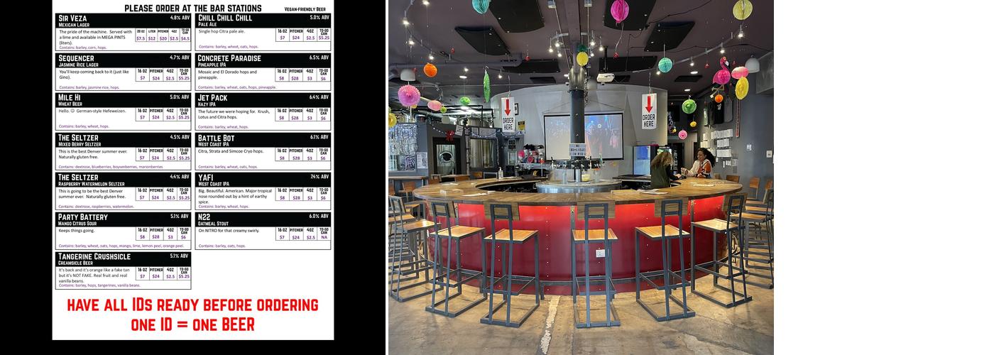 Little Machine Beer Menu