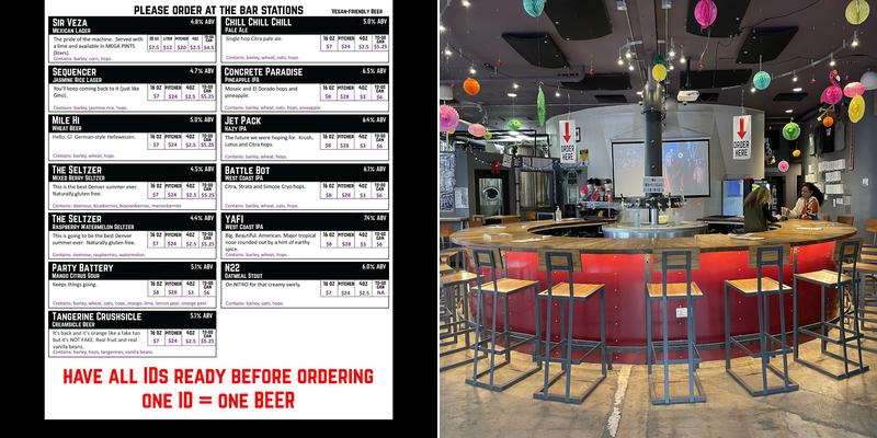 Little Machine Beer Menu