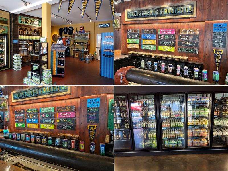 Phillips Brewing & Malting Beer Shop