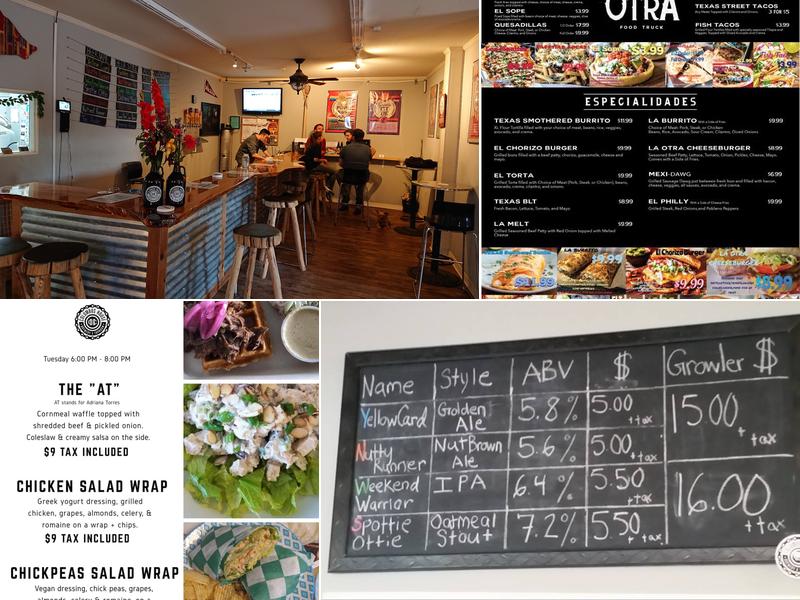 Columbus House Brewery and Tap Room Menu