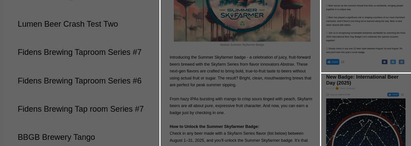 Connecticut Valley Brewing Company Menu