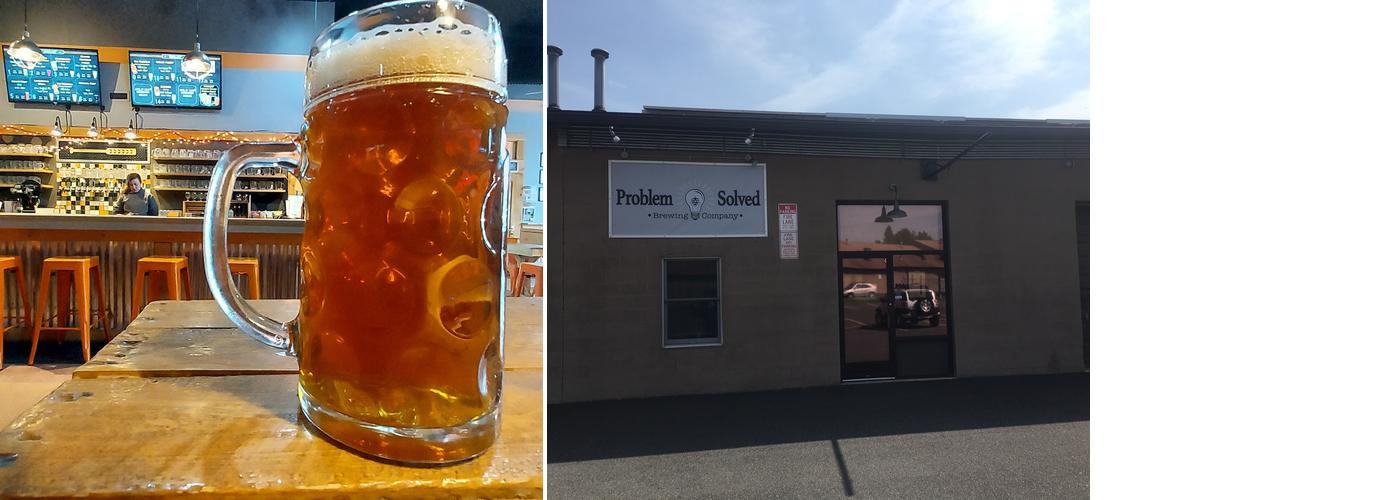 Problem Solved Brewing Company Menu