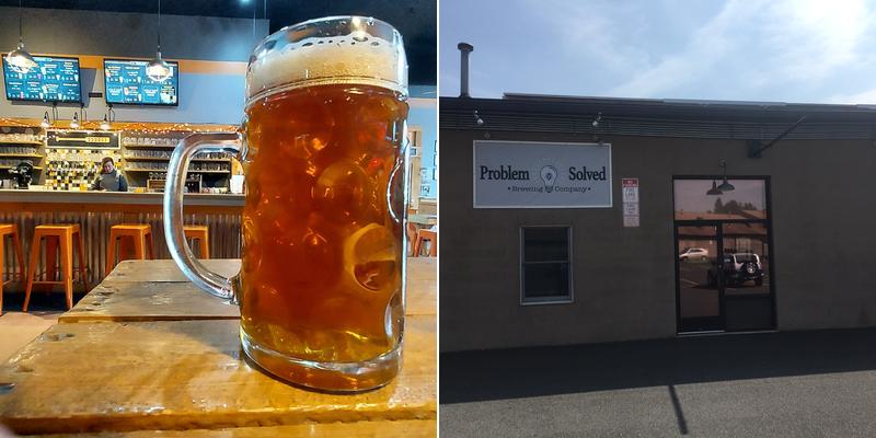 Problem Solved Brewing Company Menu