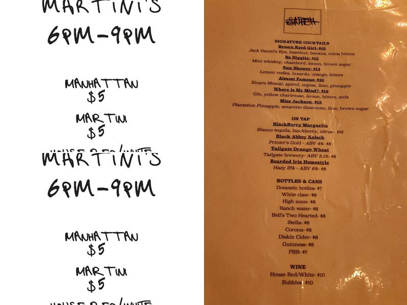 Snitch Menu